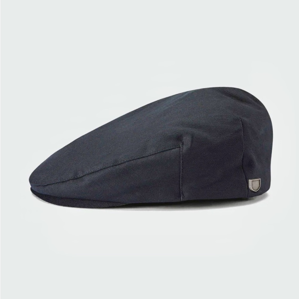 Brixton Hooligan Flat Cap Black NWT